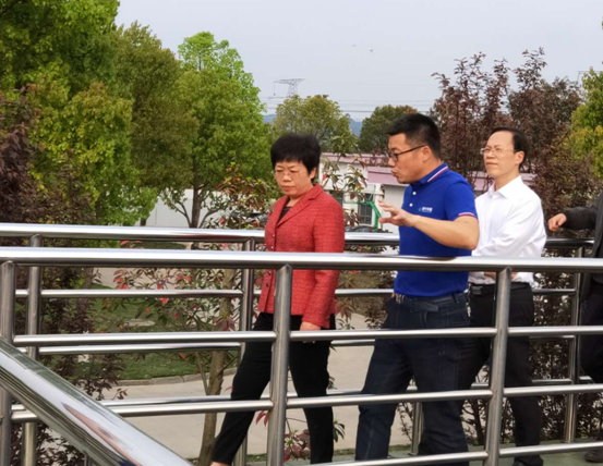 浙江省領(lǐng)導帶隊重點(diǎn)調研江蘇永威施工建設的污水廠(chǎng)項目